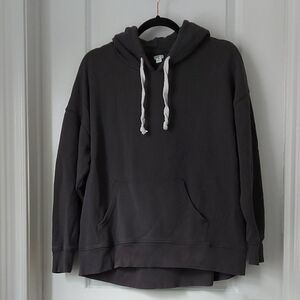 Aerie Charcoal Hoodie Oversized Medium
